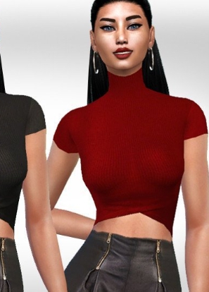 模拟人生4女性精致拉链皮短裤MOD v1.75