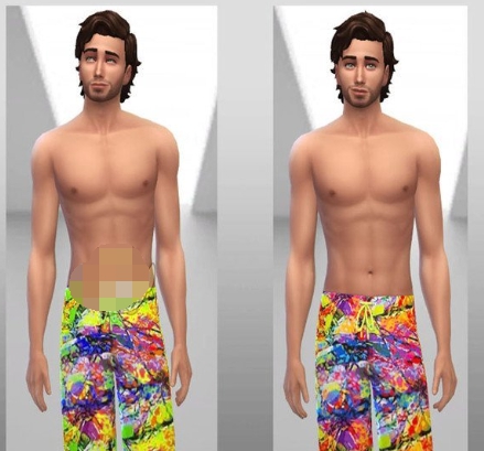 模拟人生4男士的彩色泳裤MOD v3.34 模拟人生4男士的彩色泳裤MOD v3.34