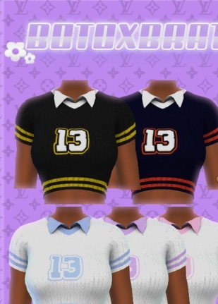 模拟人生4女款运动衬衫毛衣MOD v2.50 模拟人生4女款运动衬衫毛衣MOD v2.50