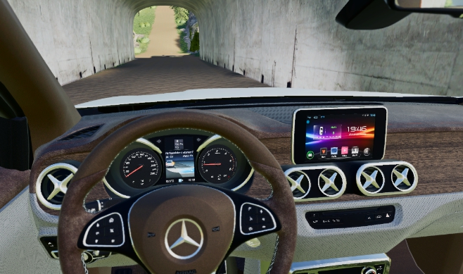 模拟农场19奔驰皮卡MOD v2.12 模拟农场19奔驰皮卡MOD v2.12