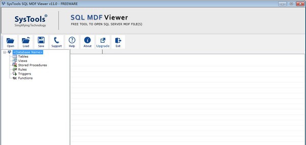 SysTools MDF Viewer(MDF文件管理器) v11.5 SysTools MDF Viewer(MDF文件管理器) v11.5