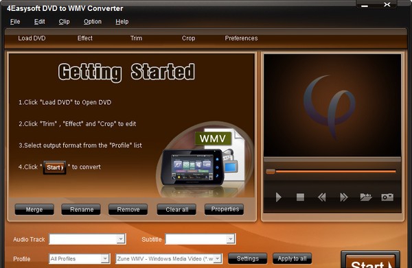 4Easysoft DVD to WMV Converter(DVD至WMV转换器) v3.2.24 4Easysoft DVD to WMV Converter(DVD至WMV转换器) v3.2.24