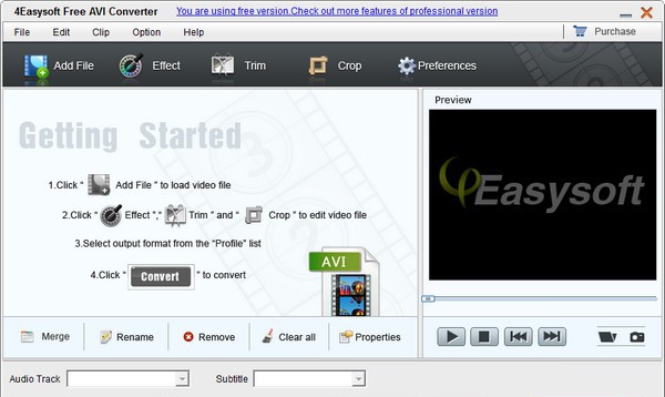 4Easysoft Free AVI Converter(AVI视频转换器) v3.1.09 4Easysoft Free AVI Converter(AVI视频转换器) v3.1.09