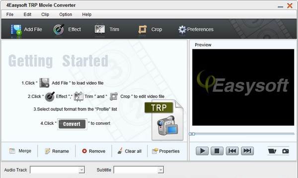 4Easysoft TRP Movie Converter(TRP电影格式转换器) v3.2.32 4Easysoft TRP Movie Converter(TRP电影格式转换器) v3.2.32