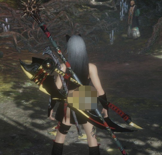 仁王2黑莲镰刀外观改色MOD v2.16