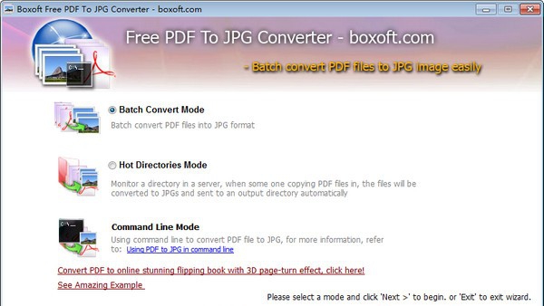 Boxoft PDF To JPG Converter(PDF转换器) v1.5 Boxoft PDF To JPG Converter(PDF转换器) v1.5
