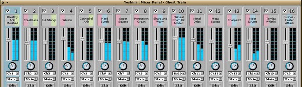 Yoshimi(音频合成器) v2.4 Yoshimi(音频合成器) v2.4