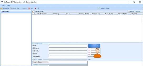 SysTools LDIF Converter(LDIF文件格式转换器) v4.5 SysTools LDIF Converter(LDIF文件格式转换器) v4.5