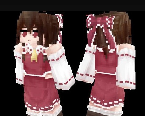 我的世界博丽灵梦皮肤MOD v3.39 我的世界博丽灵梦皮肤MOD v3.39