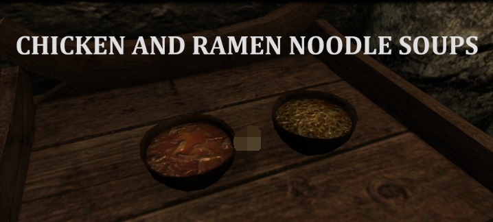 上古卷轴5重制版鸡肉拉面汤MOD v1.12 上古卷轴5重制版鸡肉拉面汤MOD v1.12