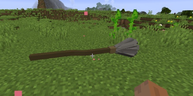 我的世界扫帚飞行MOD v3.72 我的世界扫帚飞行MOD v3.72