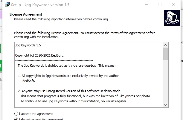 Jpg Keywords(JPG照片关键字编辑) v1.9 Jpg Keywords(JPG照片关键字编辑) v1.9