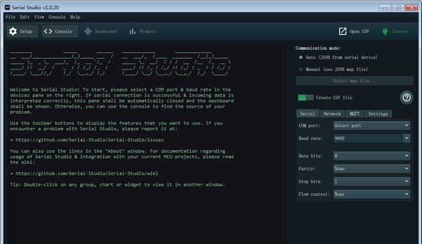 Serial Studio(数据可视化软件) v1.0.25 Serial Studio(数据可视化软件) v1.0.25