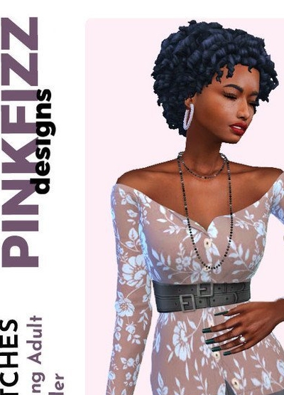 模拟人生4女性的美丽印花连衣裤MOD v1.49