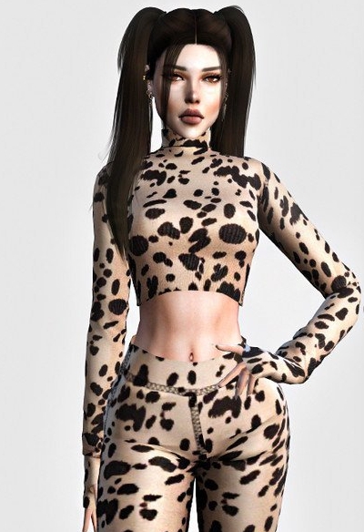 模拟人生4动物的花纹短裤MOD v1.79