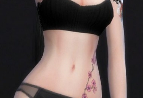 模拟人生4亚洲风格的纹身MOD v3.41 模拟人生4亚洲风格的纹身MOD v3.41