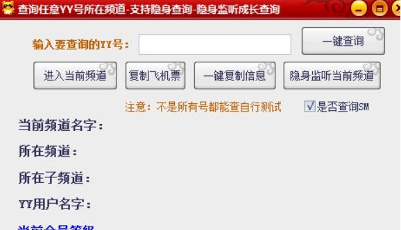 不俗YY隐身监听查询 v1.96 不俗YY隐身监听查询 v1.96
