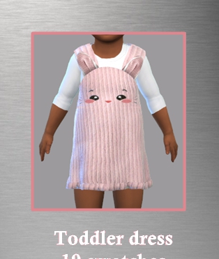 模拟人生4幼儿可爱吊带服装MOD v1.5 模拟人生4幼儿可爱吊带服装MOD v1.5