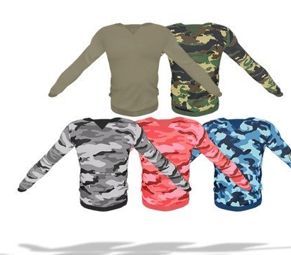 模拟人生4男士的迷彩毛衣MOD v1.5 模拟人生4男士的迷彩毛衣MOD v1.5