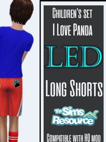 模拟人生4可爱熊猫运动服装MOD v1.5 模拟人生4可爱熊猫运动服装MOD v1.5