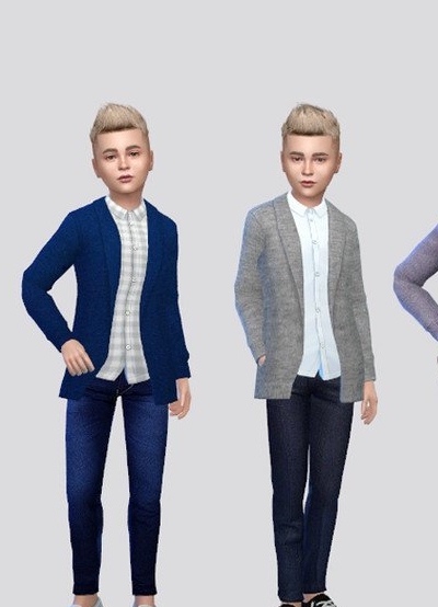 模拟人生4男孩的帅气衬衫MOD v1.5 模拟人生4男孩的帅气衬衫MOD v1.5