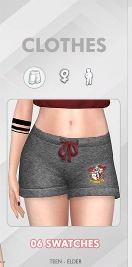 模拟人生4女性的休闲短裤MOD v1.4