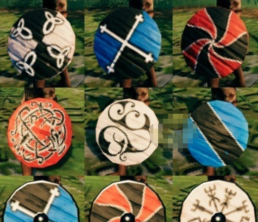 英灵神殿更多圆盾外观MOD v1.3 英灵神殿更多圆盾外观MOD v1.3