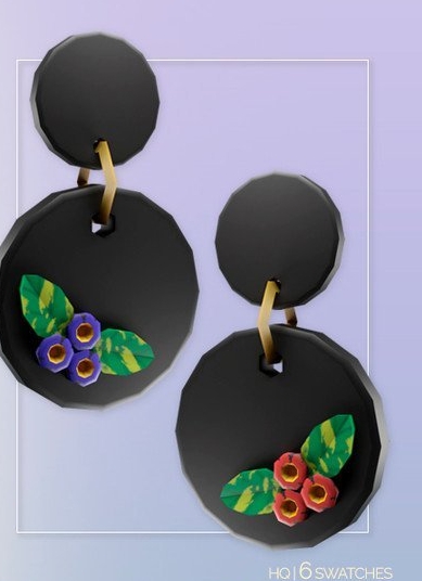 模拟人生4花粘土耳环MOD v1.5