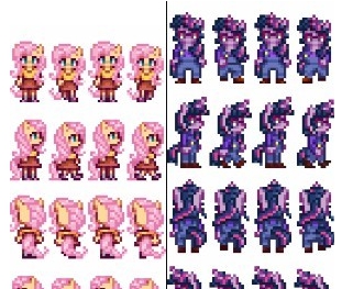 星露谷物语彩虹小马人物肖像MOD v1.6 星露谷物语彩虹小马人物肖像MOD v1.6