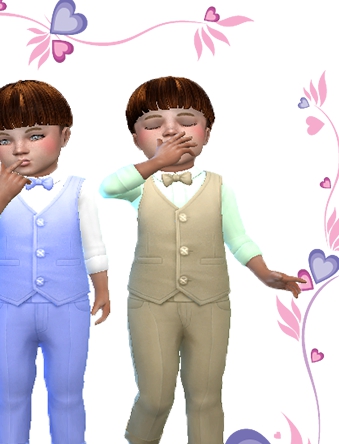 模拟人生4小男孩的领结背心MOD v1.5 模拟人生4小男孩的领结背心MOD v1.5