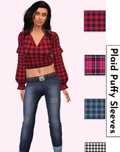 模拟人生4露腹网格上衣MOD v1.4 模拟人生4露腹网格上衣MOD v1.4