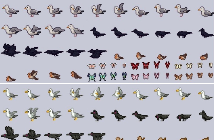 星露谷物语小生物全面美化MOD v1.6 星露谷物语小生物全面美化MOD v1.6