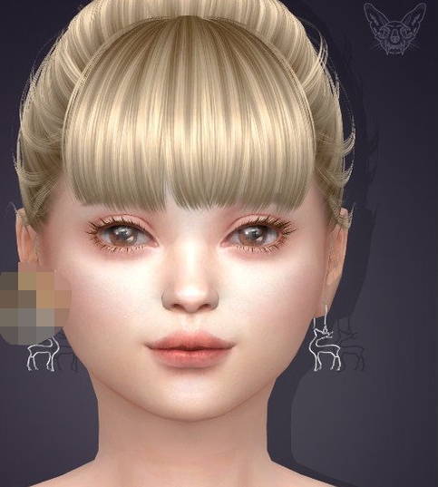 模拟人生4可爱小鹿耳环MOD v1.4 模拟人生4可爱小鹿耳环MOD v1.4