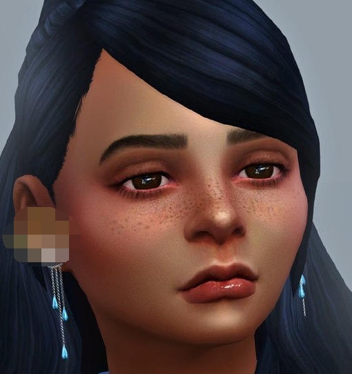 模拟人生4儿童雨滴耳环MOD v1.6 模拟人生4儿童雨滴耳环MOD v1.6