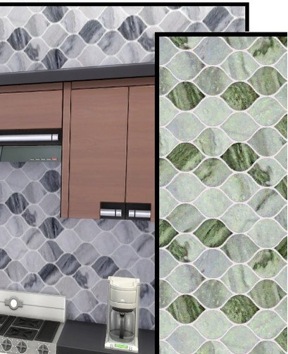 模拟人生4树叶印花瓷砖MOD v1.4 模拟人生4树叶印花瓷砖MOD v1.4