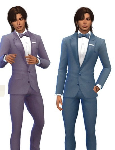 模拟人生4男性的帅气西服MOD v1.6 模拟人生4男性的帅气西服MOD v1.6