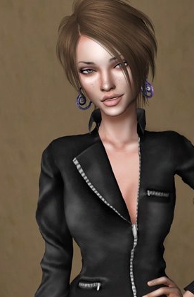 模拟人生4黑色巧克力皮夹克MOD v1.4