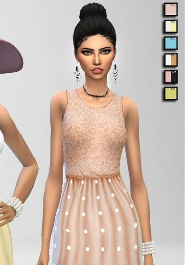 模拟人生4春季时尚柔和连衣裙MOD v1.7 模拟人生4春季时尚柔和连衣裙MOD v1.7