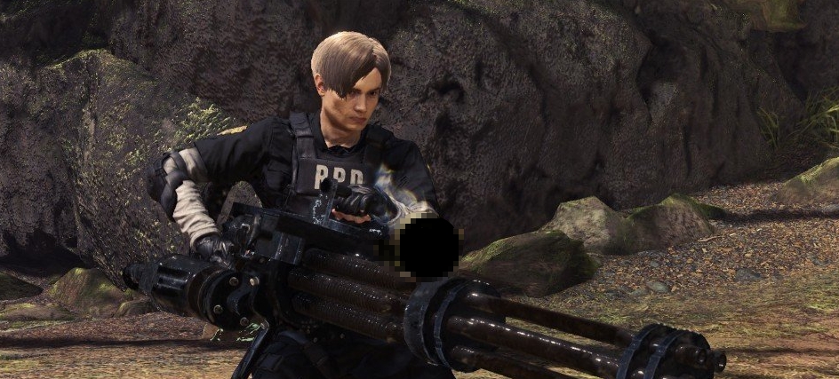 怪物猎人世界生化危机加特林MOD v1.4