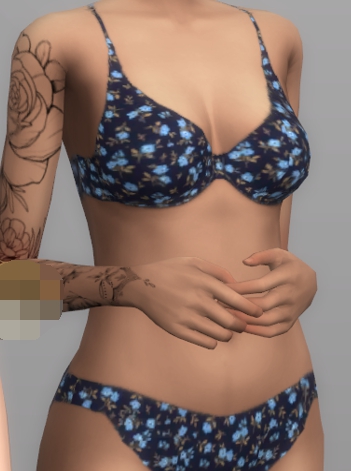 模拟人生4美丽碎花比基尼MOD v1.5