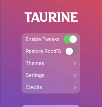 taurine越狱工具 v1.0.14 taurine越狱工具 v1.0.14