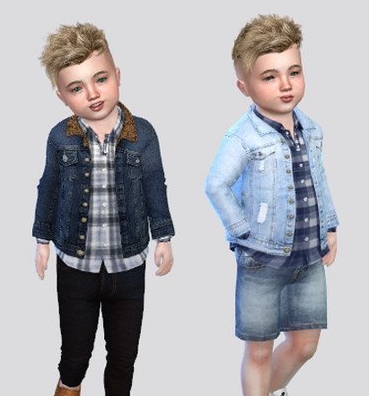 模拟人生4幼儿的帅气夹克MOD v1.4 模拟人生4幼儿的帅气夹克MOD v1.4