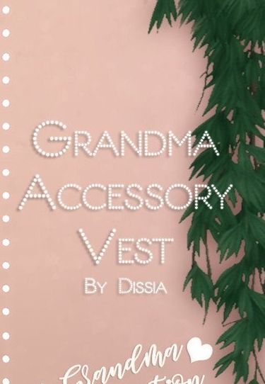 模拟人生4奶奶角色背心MOD v1.5