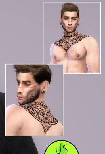 模拟人生4毛利人纹身MOD v1.4 模拟人生4毛利人纹身MOD v1.4