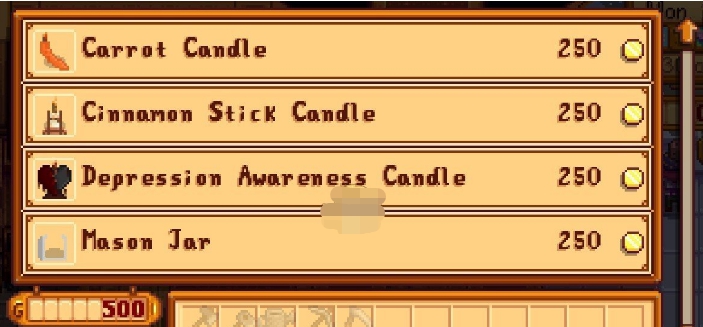 星露谷物语多样送礼蜡烛MOD v1.3 星露谷物语多样送礼蜡烛MOD v1.3