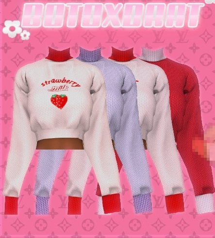 模拟人生4女性的可爱毛衣MOD v1.6