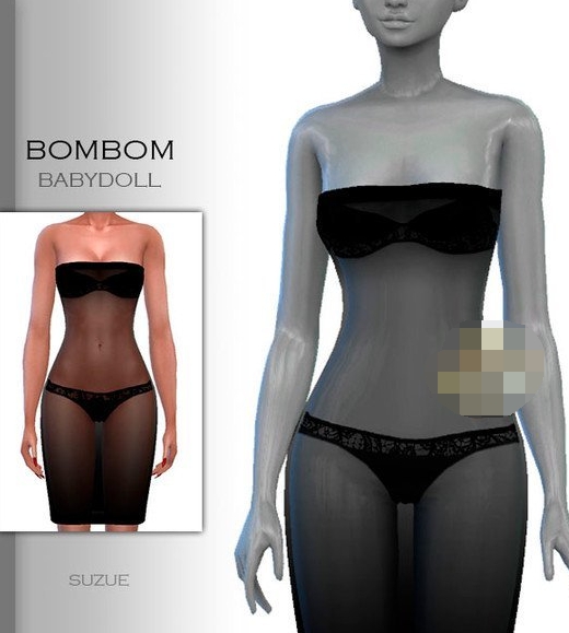 模拟人生4纱布吊带泳装MOD v1.4 模拟人生4纱布吊带泳装MOD v1.4