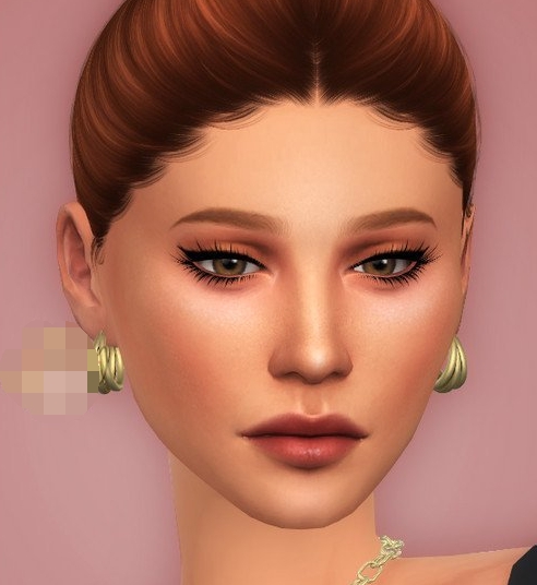 模拟人生4精致金色圆环耳环MOD v1.4 模拟人生4精致金色圆环耳环MOD v1.4