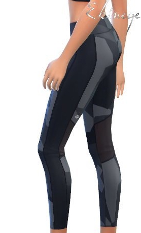 模拟人生4女性迷彩紧身裤MOD v1.6