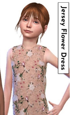 模拟人生4女孩美丽印花小礼服MOD v1.5 模拟人生4女孩美丽印花小礼服MOD v1.5